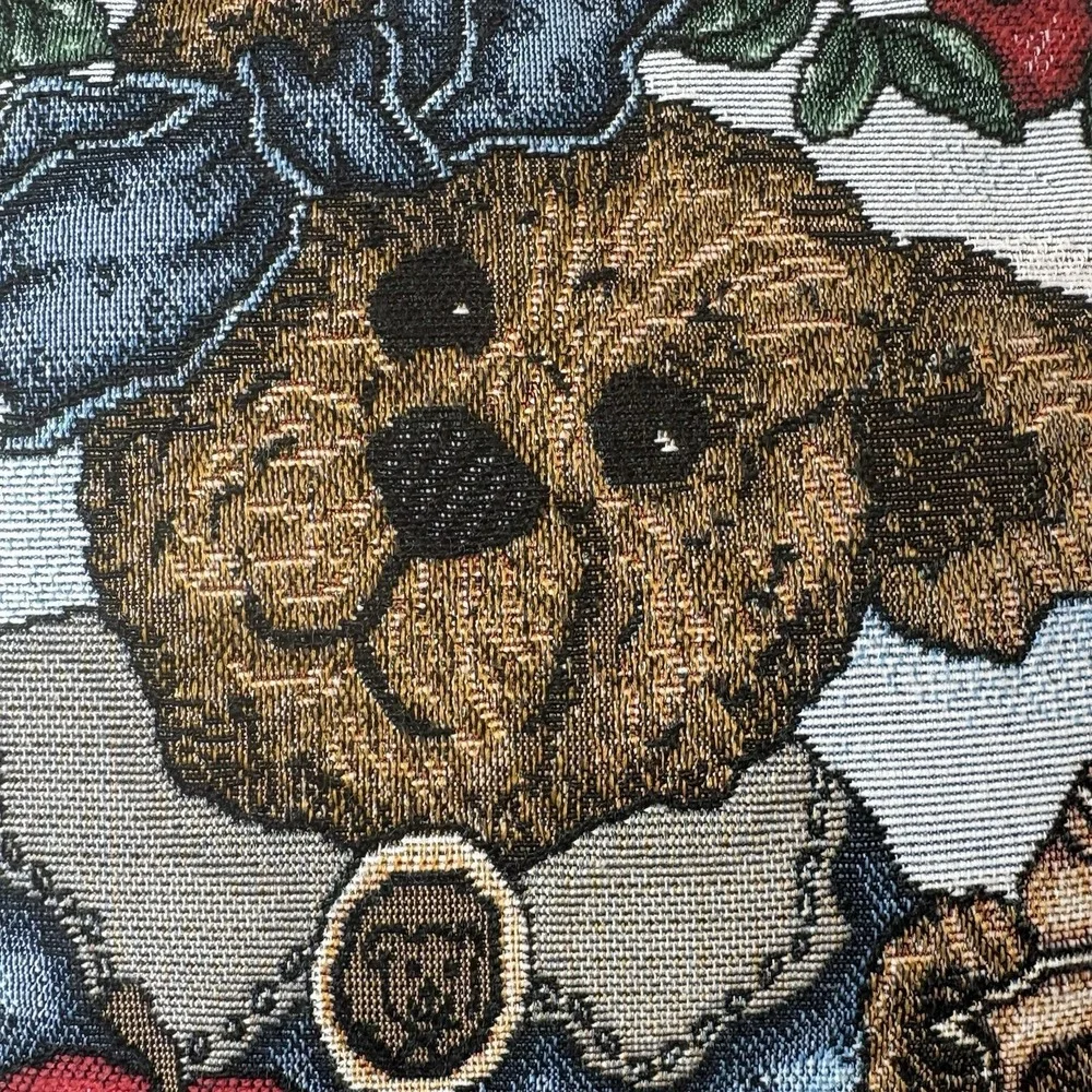 Boyds Bears Tapestry Pillow ~ The Lesson ~ Teacher ~ 14